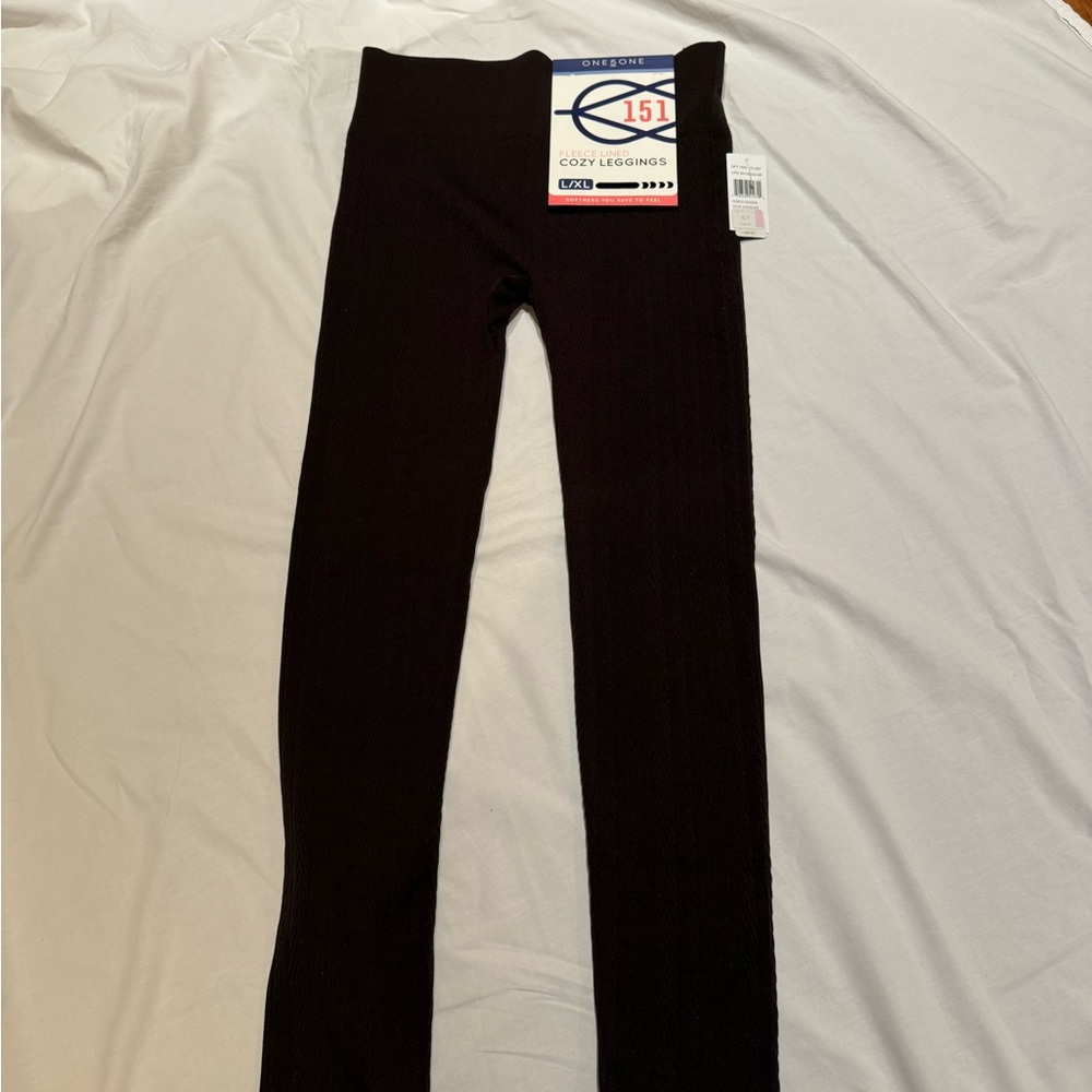 One 5 One Brown leggings